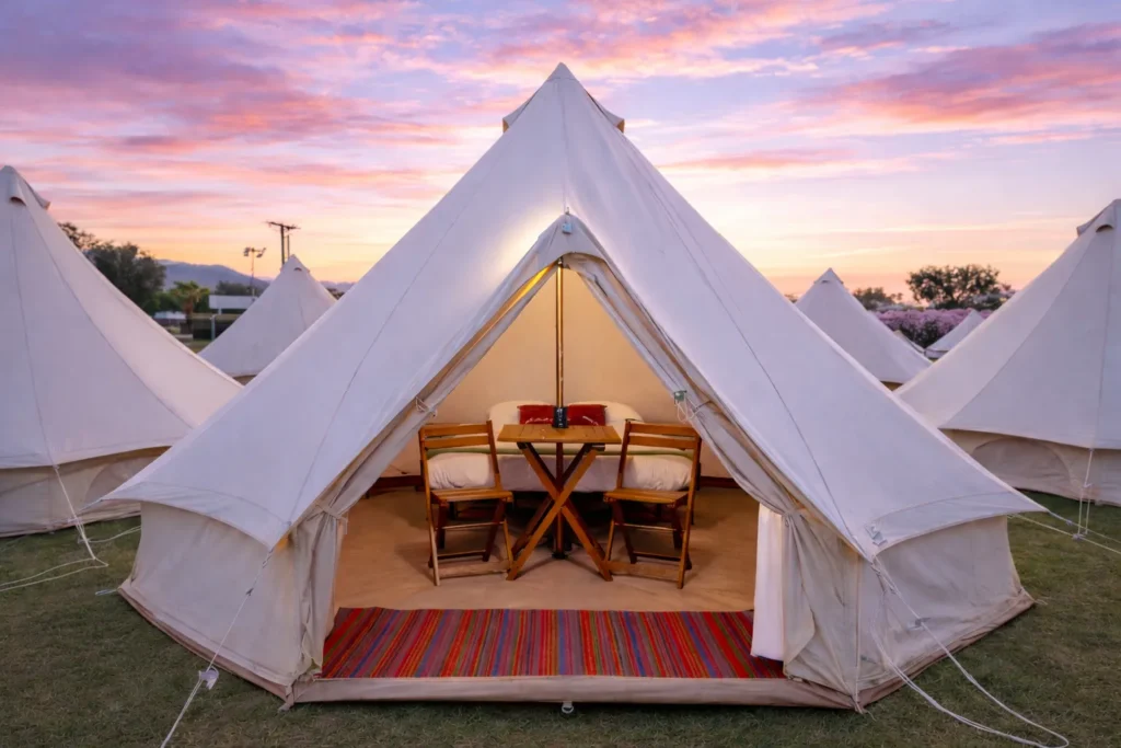 3-Night General Admission Oasis at The Gorge Glamping Package for 2 Guests